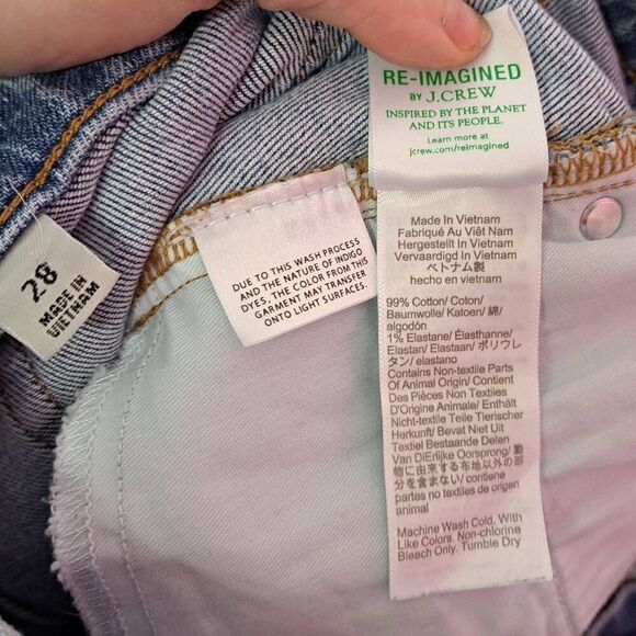 J. Crew Women's High-rise '90s Classic Straight-Fit Jean size 28 - Picture 11 of 12